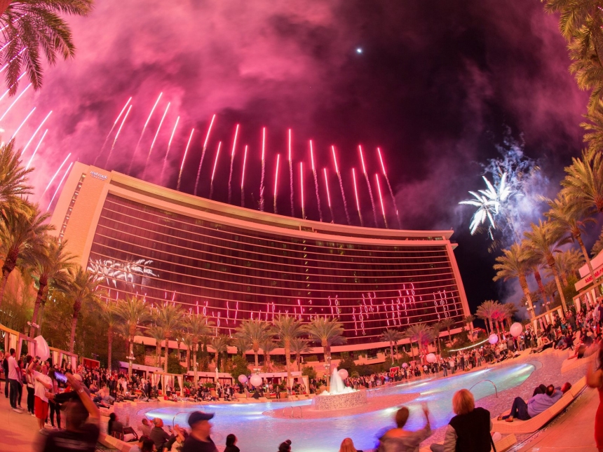 red rock casino fireworks 2019